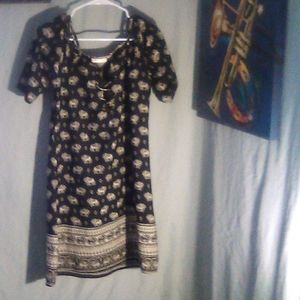 New Glory elephant pattern Dress